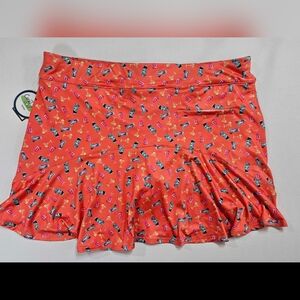 Golf Skirt‎ Womens Coral Bay PXL Golf Skort Orange Purple Blue Athleisure Beachy